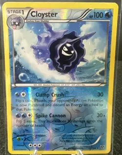 Cloyster 32/146 Rare XY Base Set Reverse Holo Pokemon TCG Card - Image 1