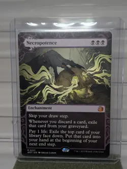 MTG Necropotence WOT 31 - Eldraine Enchanting Tales Magic The Gathering Card - Image 1