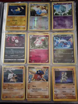 ALBUM RACCOGLITORE POKEMON + 126 CARDS - CARTE HOLO REVERSE COMUNI TRADING - Image 5