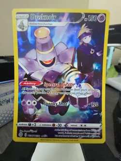 Dusknoir TG06 Brilliant Stars Pokemon TCG Full Art Ultra Rare Card NM - Mint - Image 1