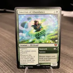 Magic The Gathering Emeritus of Abundance Secrets of Strixhaven Regular - Image 1