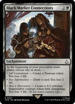 Black Market Connections -MTG- Universes Beyond: Assassin's Creed Foil - Image 1