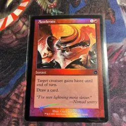 FOIL Accelerate *Torment* MTG Magic the Gathering 90 - Image 1