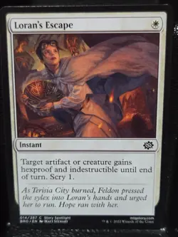 Loran's Escape Common 14 The Brothers' War Magic: The Gathering Lightly Played - Image 1