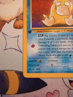 Pokemon TCG Misty's Psyduck Gym Challenge, 1st Edition Common Card 90/132 - Image 4