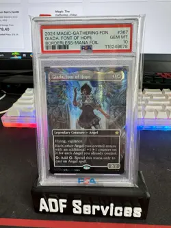 Giada Font of Hope Mana Foil Borderless Foundations Psa 10 - Image 1