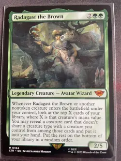 MTG Radagast the Brown The Lord of the Rings: Tales of Middle-earth 0184 Regular - Image 1