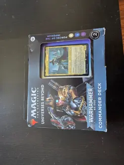 Magic The Gathering Warhammer 40k Commander Deck Forces of the Imperium Sealed 195166173467 - Image 1
