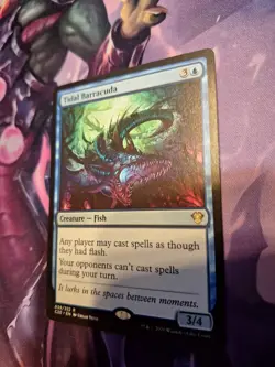 Tidal Barracuda - MTG - Commander 2020 - Rare - Lightly Played - Image 1