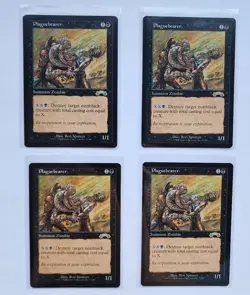 Plaguebearer x 4 Magic the Gathering: Exodus (LP) - Image 1