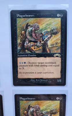 Plaguebearer x 4 Magic the Gathering: Exodus (LP) - Image 4