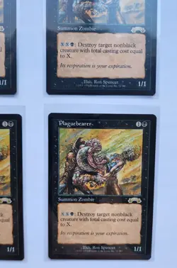 Plaguebearer x 4 Magic the Gathering: Exodus (LP) - Image 5
