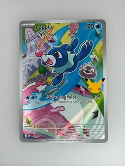 2025 Pokemon ME: Mega Evolution Promo Popplio 045 - Image 1