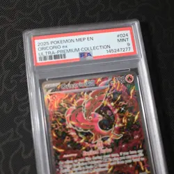 PSA 9 Oricorio EX #024 Mega Evolution—Black Star Promo Holo - Image 2