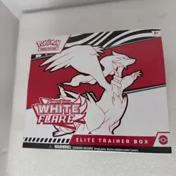 Pokemon TCG Scarlet & Violet White Flare ETB Elite Trainer Box Sealed - Image 1
