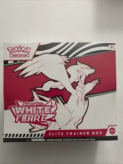 Pokemon TCG Scarlet & Violet: White Flare Elite Trainer Box ETB SEALED - Image 1