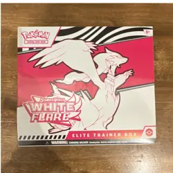 Pokemon Scarlet & Violet White Flare Elite Trainer Box ETB (9 Packs) NEW/SEALED - Image 1