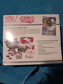 Pokemon TCG Scarlet & Violet White Flare ETB Elite Trainer Box Sealed - Image 4