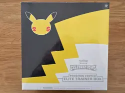 Pokemon TCG Celebrations Pokemon Center Elite Trainer Box ETB Brand New Sealed 820650809866 - Image 1
