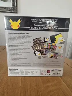 Pokemon TCG Celebrations Pokemon Center Elite Trainer Box ETB Brand New Sealed 820650809866 - Image 2