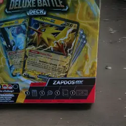 Pokemon TCG: Zapdos EX Deluxe Battle Deck New Sealed - Image 2