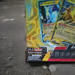 Pokemon TCG: Zapdos EX Deluxe Battle Deck New Sealed - Image 3
