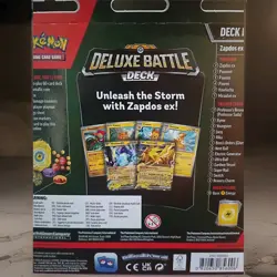 Pokemon TCG: Zapdos EX Deluxe Battle Deck New Sealed - Image 4