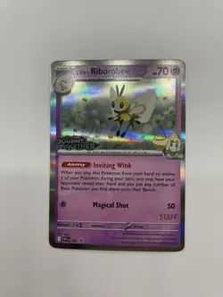 Lillie’s Ribombee - 183 - Staff Promo - Stamped - Pokemon TCG - Image 1
