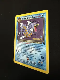 Pokemon TCG Dark Gyarados 8/82 Team Rocket Prerelease Holo Rare English 70 HP - Image 4