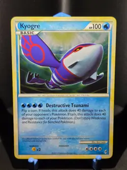 Pokemon Call of Legends Kyogre Holo 12/95 NM - Image 1