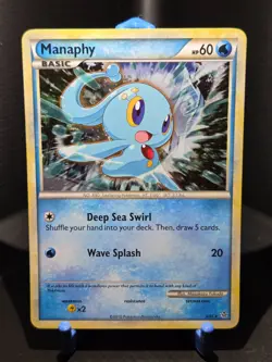 Pokemon Unleashed Manaphy Holo 3/95 NM - Image 1