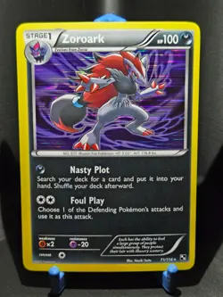 Pokemon Black and White Zoroark Holo 71/114 NM - Image 1