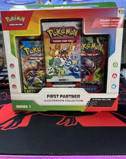 Pokemon TCG First Partner Illustration Collection Series 1 New Sealed - Image 1