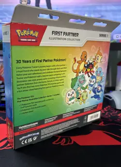 Pokemon TCG First Partner Illustration Collection Series 1 New Sealed - Image 2