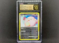 Chansey Mysterious Treasures 76/123 Reverse Holo Pokemon - CGC 10 Pristine POP 1 - Image 1