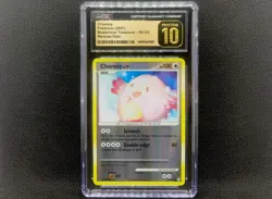Chansey Mysterious Treasures 76/123 Reverse Holo Pokemon - CGC 10 Pristine POP 1 - Image 2