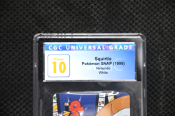 1999 POKEMON SNAP NINTENDO SQUIRTLE WHITE CGC 10 PRISTINE - Image 2
