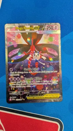 Mega Floette EX (English) SIR 117/086 Chaos Rising Pokemon Card - Image 1