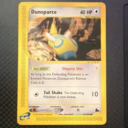 Pokemon TCG Dunsparce Skyridge 53/144 Regular Common Basic 2003 40 HP English - Image 1