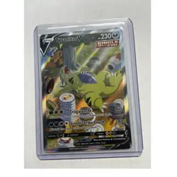 Pokemon Tyranitar V Alternate Full Art Holo 155/163 Battle Styles NM-M - Image 1