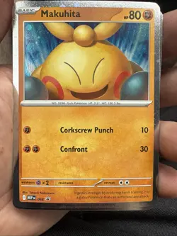 Pokemon Perfect Order - Makuhita - Black Star Promo - 68 - Image 1