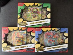 Pokemon TCG Ascended Heroes ex Box Lot 3 Mega Meganium Emboar Feraligatr - Image 1