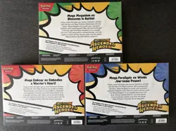 Pokemon TCG Ascended Heroes ex Box Lot 3 Mega Meganium Emboar Feraligatr - Image 2