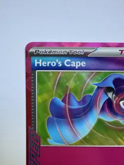 Pokemon TCG Hero's Cape Trainer ACE SPEC Rare SV05 152/162 Holo English - Image 5