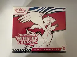 Pokemon TCG 2024 Scarlet & Violet White Flare Elite Trainer Box SEALED - Image 1