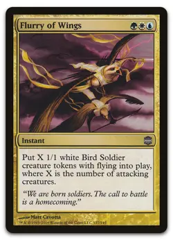 Flurry of Wings #127 (LP) Alara Reborn ARB Magic MTG - Image 1