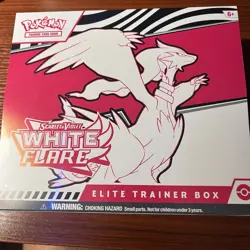 Pokemon Scarlet & Violet White Flare Elite Trainer Box Reshiram English - Image 1