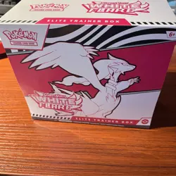 Pokemon Scarlet & Violet White Flare Elite Trainer Box Reshiram English - Image 2