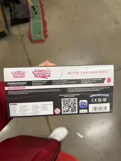 Pokemon TCG White Flare ETB Elite Trainer Box NEW SEALED - Image 4