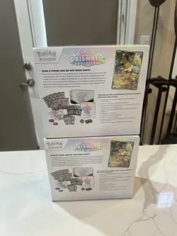 Lot of 2 Pokemon Prismatic Evolutions Elite Trainer Box ETB - Image 2